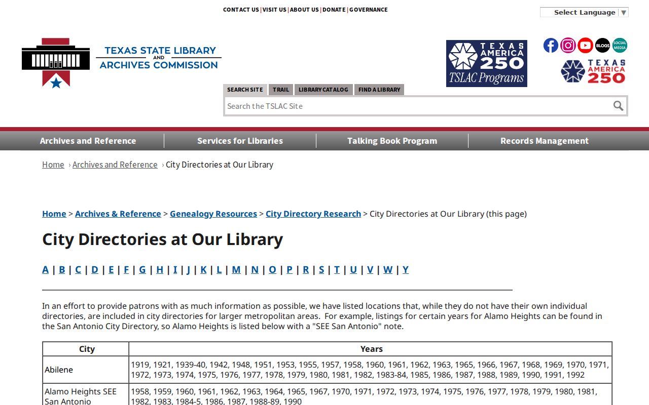 Southlake city directory research showing Fort Worth and suburban directory runs