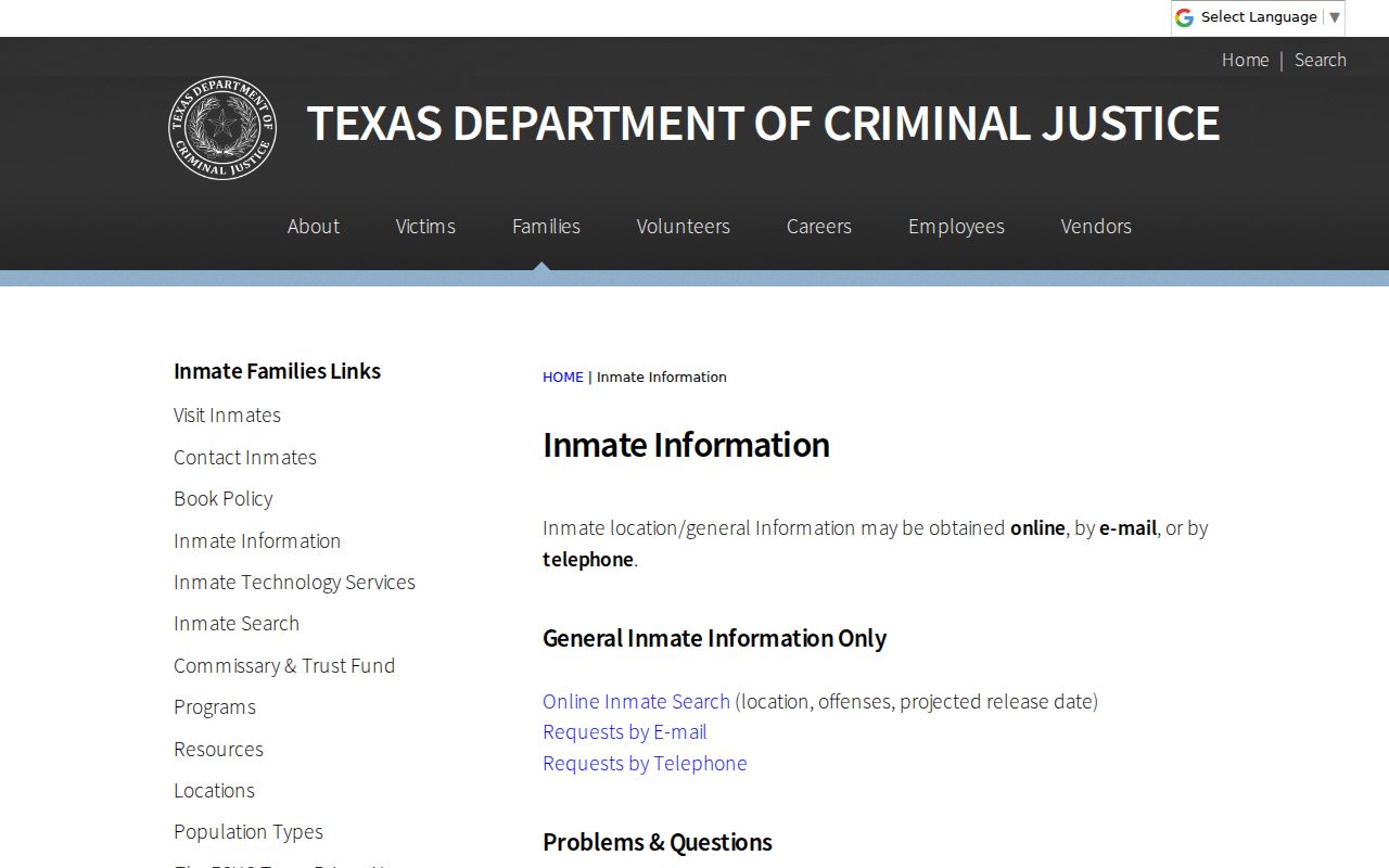 Southlake residents directory Texas inmate information route
